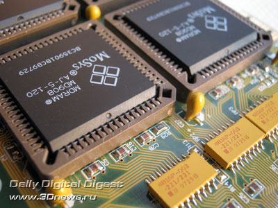 Музейный экспонат: видеокарта Tseng Labs ET 6100 (1997 г.)