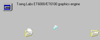 Музейный экспонат: видеокарта Tseng Labs ET 6100 (1997 г.)