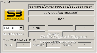 S3 ViRGE/DX