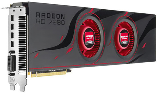 AMD Radeon HD 7990 AMD Radeon HD 7990