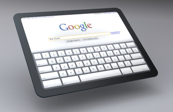 Концепт планшета с Chrome OS