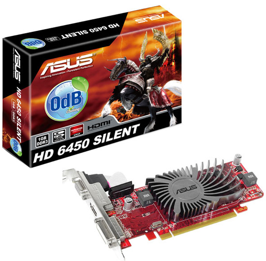 ASUS EAH6450 SILENT/DI/1GD3(LP) ASUS EAH6450 SILENT/DI/1GD3(LP)