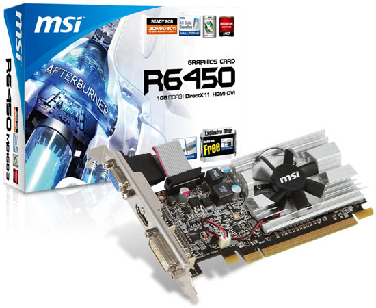 MSI R6450-MD1GD3/LP MSI R6450-MD1GD3/LP