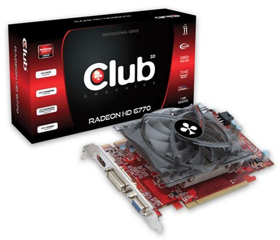 Club 3D Radeon HD 6770 Club 3D Radeon HD 6770