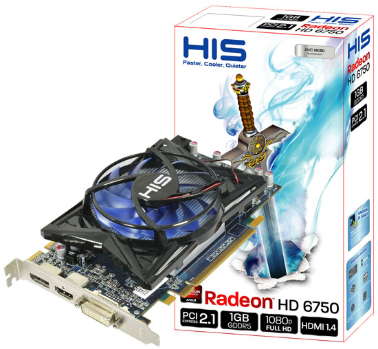 HIS Radeon HD 6750 Fan HIS Radeon HD 6750 Fan