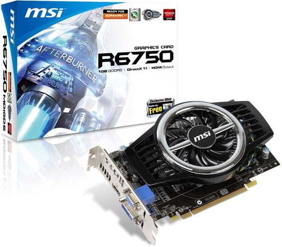 MSI R6750-MD1GD5 MSI R6750-MD1GD5