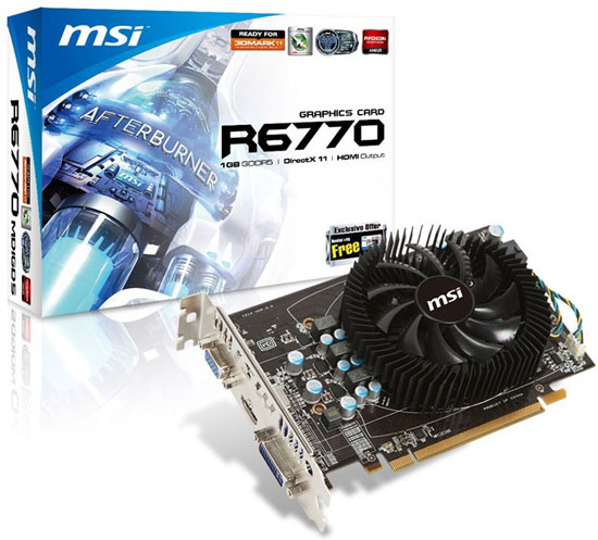 MSI R6770-MD1GD5 MSI R6770-MD1GD5