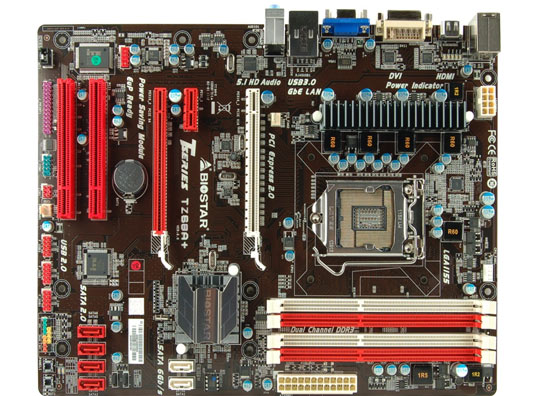 Плата Biostar TZ68A+ с поддержкой Lucid Virtu ждет анонса чипсета Intel Z68