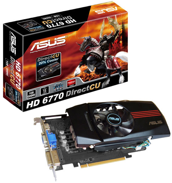 ASUS EAH6770 DC/2DI/1GD5 ASUS EAH6770 DC/2DI/1GD5