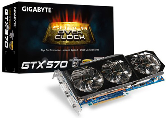 GIGABYTE GV-N570SO-13I GIGABYTE GV-N570SO-13I