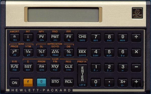 Калькулятор HP 12c