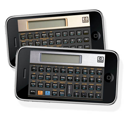 Приложения для iPhone в стиле калькулятора HP 12c