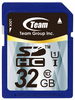 Team 32GB SDHC UHS-I Card Team 32GB SDHC UHS-I Card