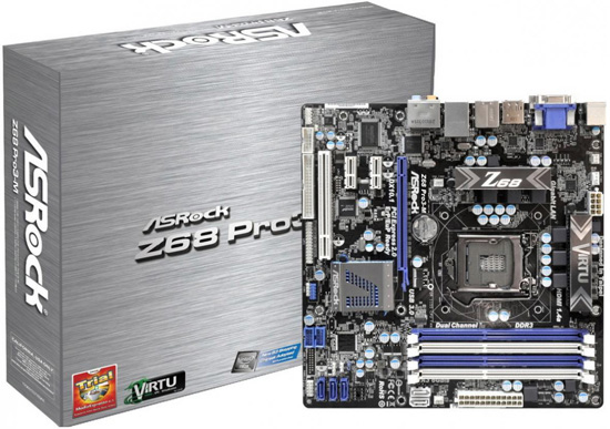 ASRock Z68 Pro3-M ASRock Z68 Pro3-M