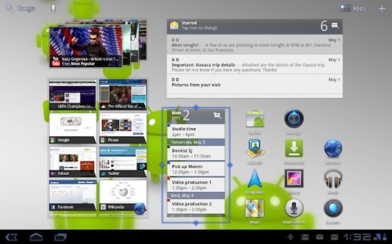 Android 3.1 Honeycomb