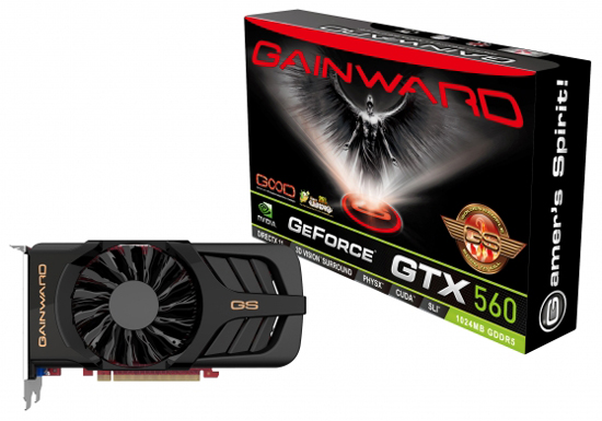  Gainward GeForce GTX 560 1024MB Golden Sample 