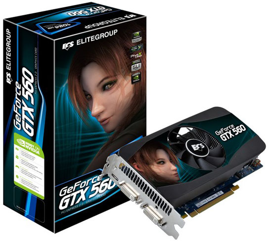 ECS GeForce GTX 560 CoolFast Edition ECS GeForce GTX 560 CoolFast Edition