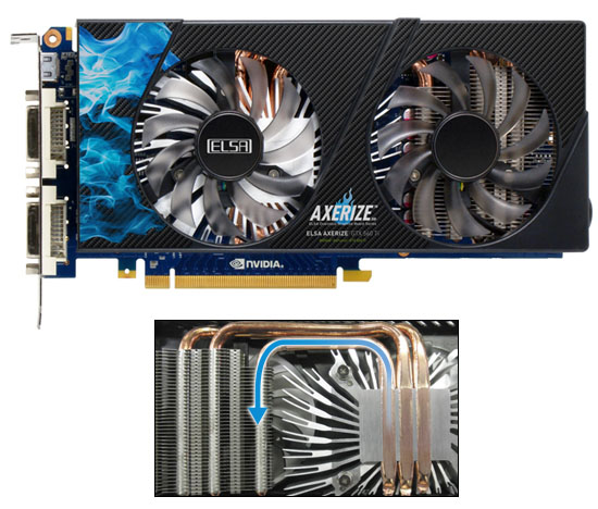 ELSA AXERIZE GTX 560 Ti 1GB OC ELSA AXERIZE GTX 560 Ti 1GB OC