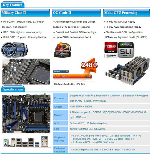 MSI 990FXA-GD80 MSI 990FXA-GD80