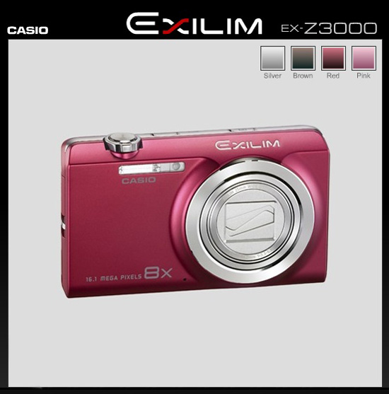 Casio EXILIM EX-Z3000 Casio EXILIM EX-Z3000