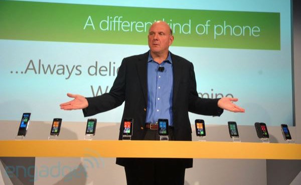 Стив Балмер анонсирует Windows Phone 7