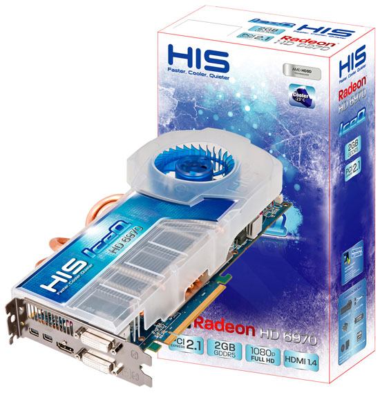 HIS Radeon HD 6970 IceQ 2GB GDDR5 HIS Radeon HD 6970 IceQ 2GB GDDR5