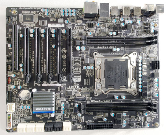 Computex 2011: плата GA-X79A-UD3 под CPU LGA 2011 во всей красе