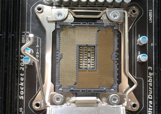 Computex 2011: плата GA-X79A-UD3 под CPU LGA 2011 во всей красе