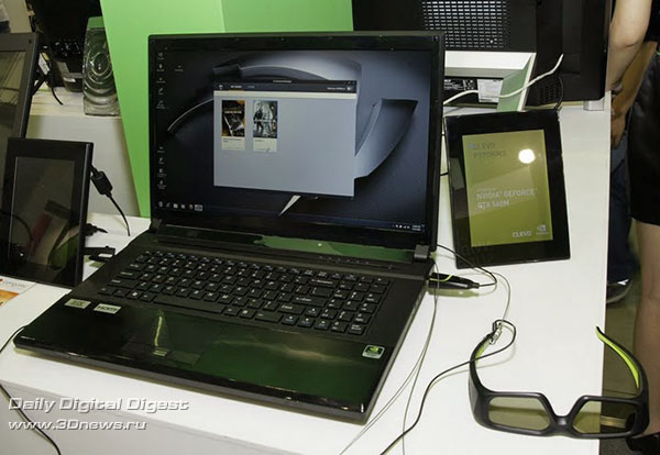 Стенд компании NVIDIA