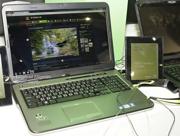 Стенд компании NVIDIA