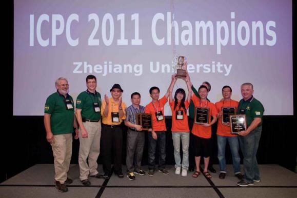 Победители ICPC 2011 команда университета Чжэдзян Победители ICPC 2011 команда университета Чжэдзян