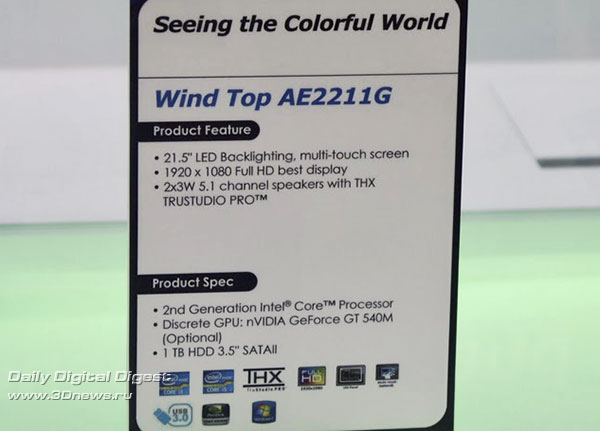 MSI Wind Top AE2211G