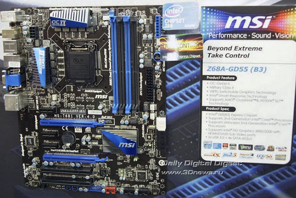 Галерея материнских плат MSI