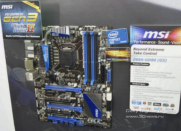 Галерея материнских плат MSI