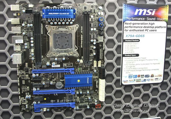 Галерея материнских плат MSI