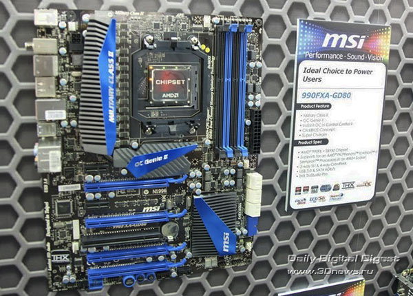 Галерея материнских плат MSI