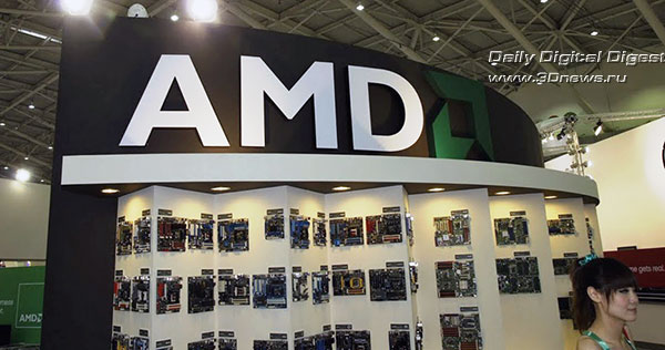 Стенд компании AMD