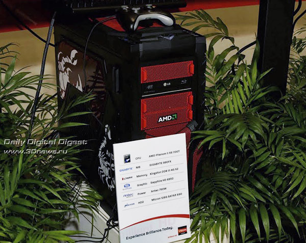 Стенд компании AMD