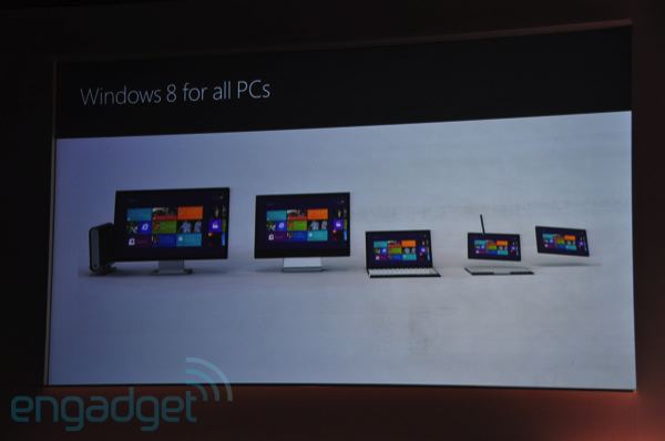 Microsoft представила новый интерфейс Windows 8