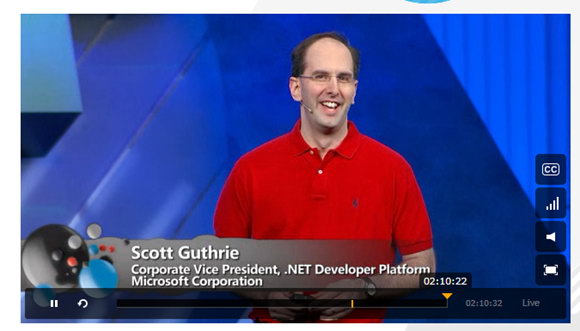 Скотт Гатри (Scott Guthrie), вице-президент Microsoft по платформе разработки