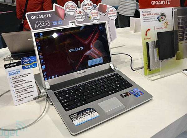 Ноутбук Gigabyte M2432
