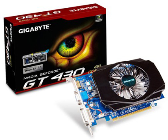 GIGABYTE GV-N430-1GI GIGABYTE GV-N430-1GI