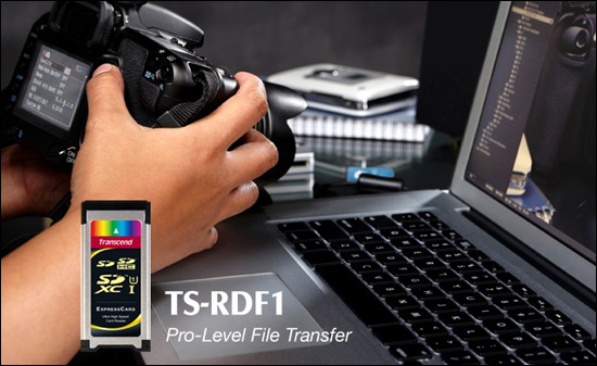 Transcend RDF1 ExpressCard Reader Transcend RDF1 ExpressCard Reader