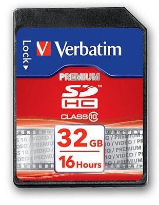 Verbatim Premium 32GB Class 10 SDHC Card Verbatim Premium 32GB Class 10 SDHC Card