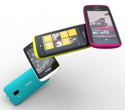 Прототип смартфона Nokia под управлением Windows Phone