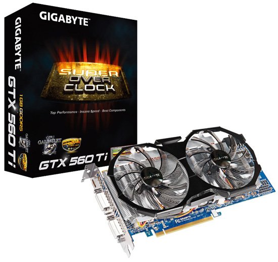 GIGABYTE GV-N560SO-1GI-950 (rev. 2.0) GIGABYTE GV-N560SO-1GI-950 (rev. 2.0)