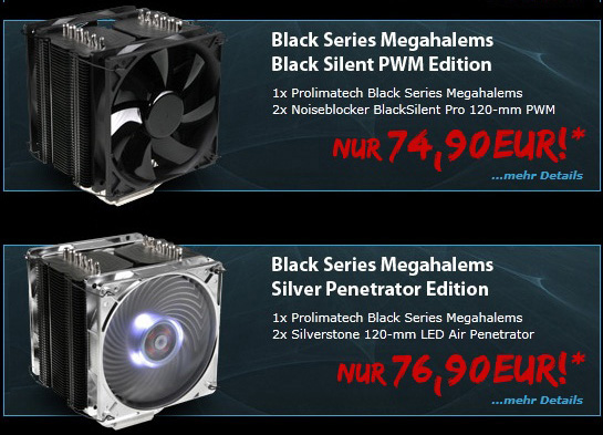 Prolimatech Black Series Megahalems Prolimatech Black Series Megahalems