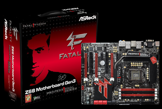 ASRock Fatal1ty Z68 Professional Gen3 ASRock Fatal1ty Z68 Professional Gen3