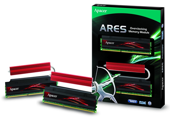 Apacer ARES Series 8GB DDR3-2133 Dual Channel Memory Kit