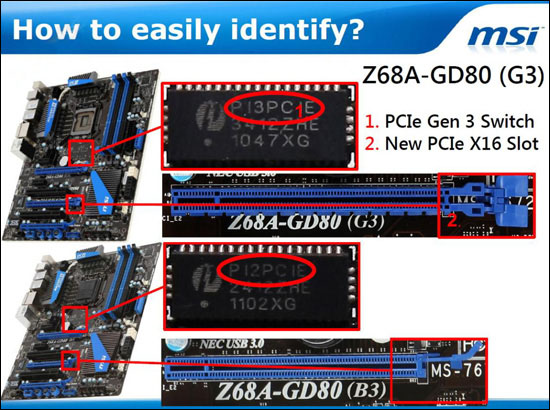 MSI Gen 3 Motherboards MSI Gen 3 Motherboards